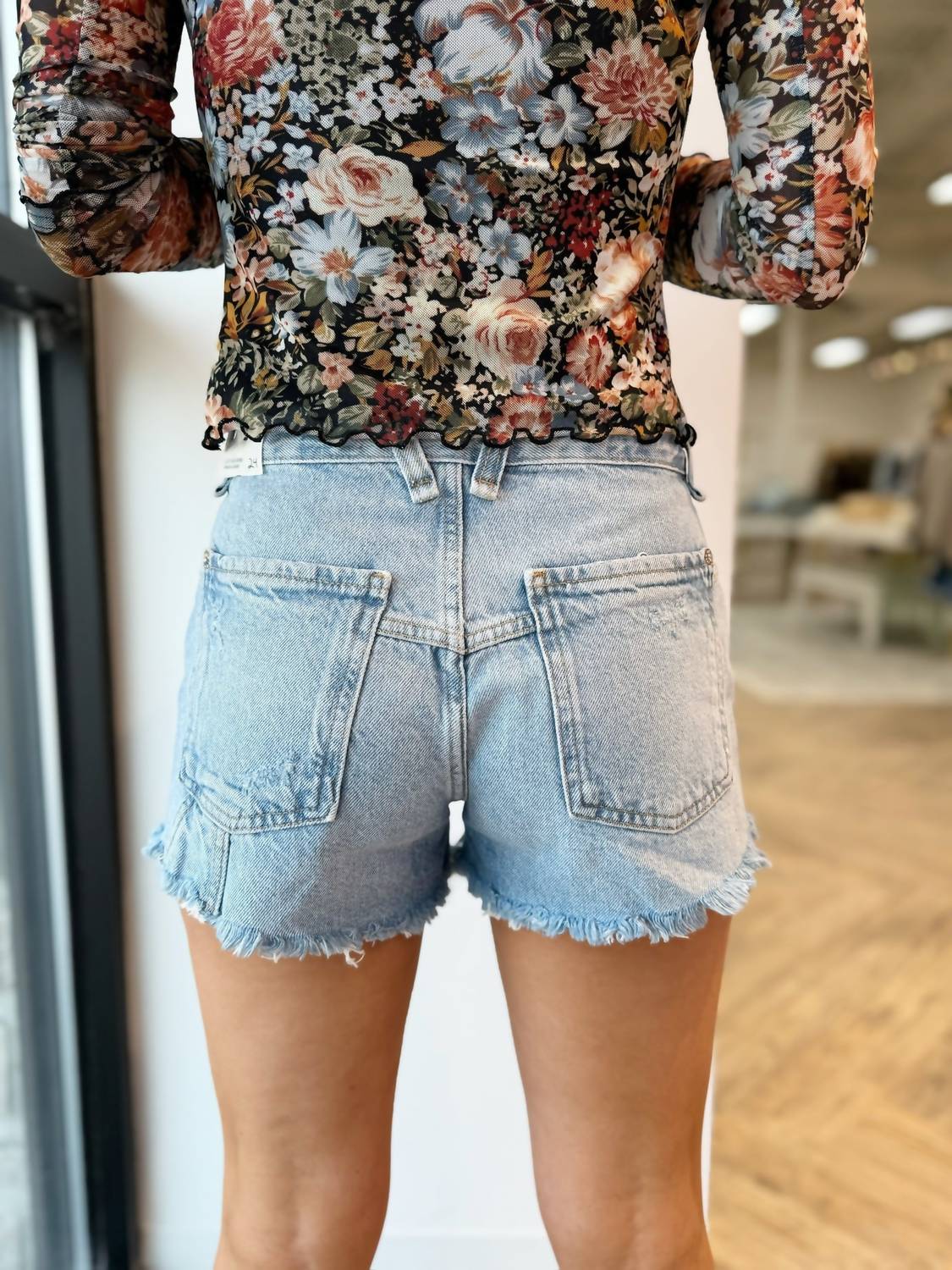 Free People - Emmitt Distressed Shorts