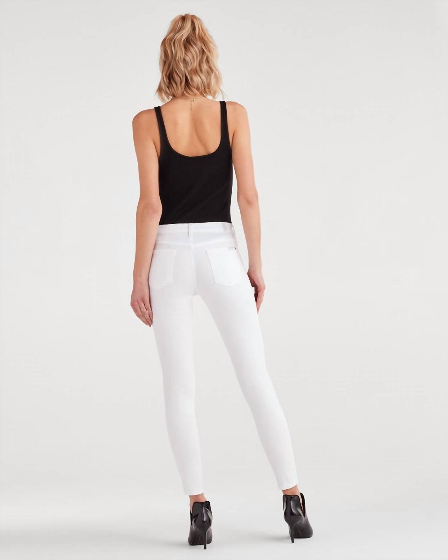 7 For All Mankind - MID RISE ANKLE SKINNY JEAN