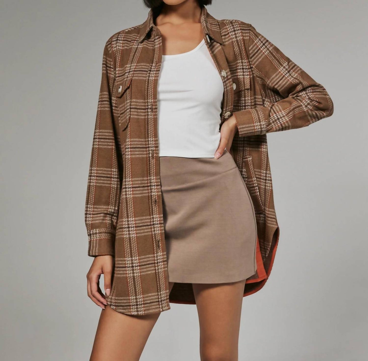 7Diamonds - Generation Plaid Shacket