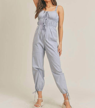 &Merci - Tie Front Jumpsuit