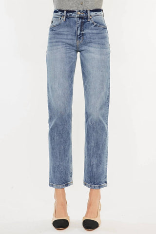 Kancan - Finished Hem Straight Leg Jean
