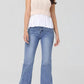 525 America - Mixed Media Cable Knit Tank Top
