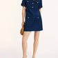 Veronica Beard - Lucca Button Front Mini Dress