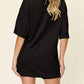 Double Take - Relaxed Vibes Textured Tee & Shorts Set