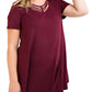 Entro - Modal Strappy Tee Shirt Dress - Plus