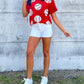 Abln Boutique - Home Run Hitter Sequin Baseball Tee