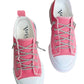 Very G - Women's Slip-on Sneakers With Sparkle Laces