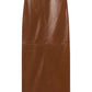 A.L.C. - Marta Glossy Leather Midi Skirt