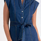 Elan - Midi Cap Sleeve Dress
