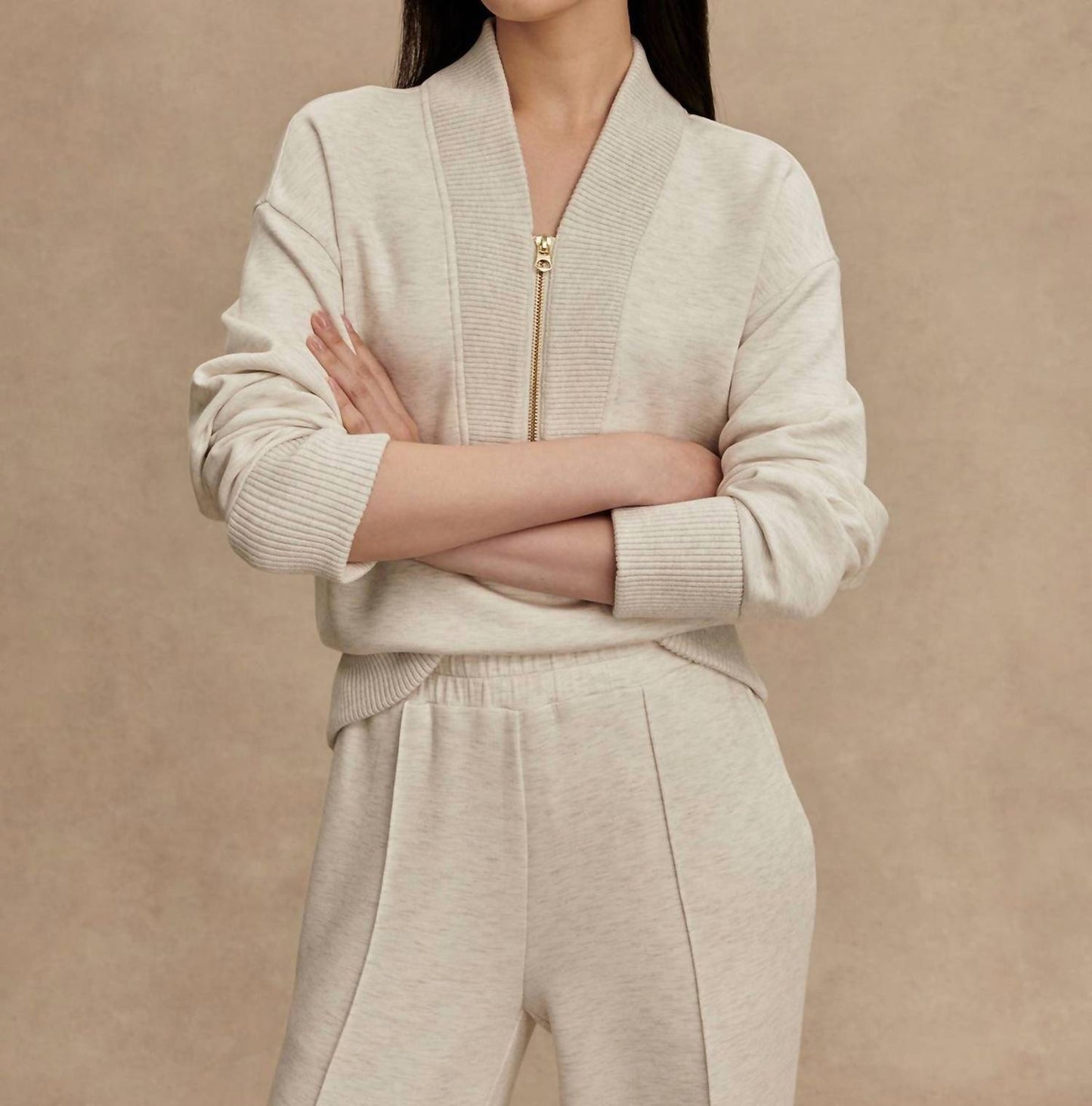 Varley - Sally Half Zip Sweat