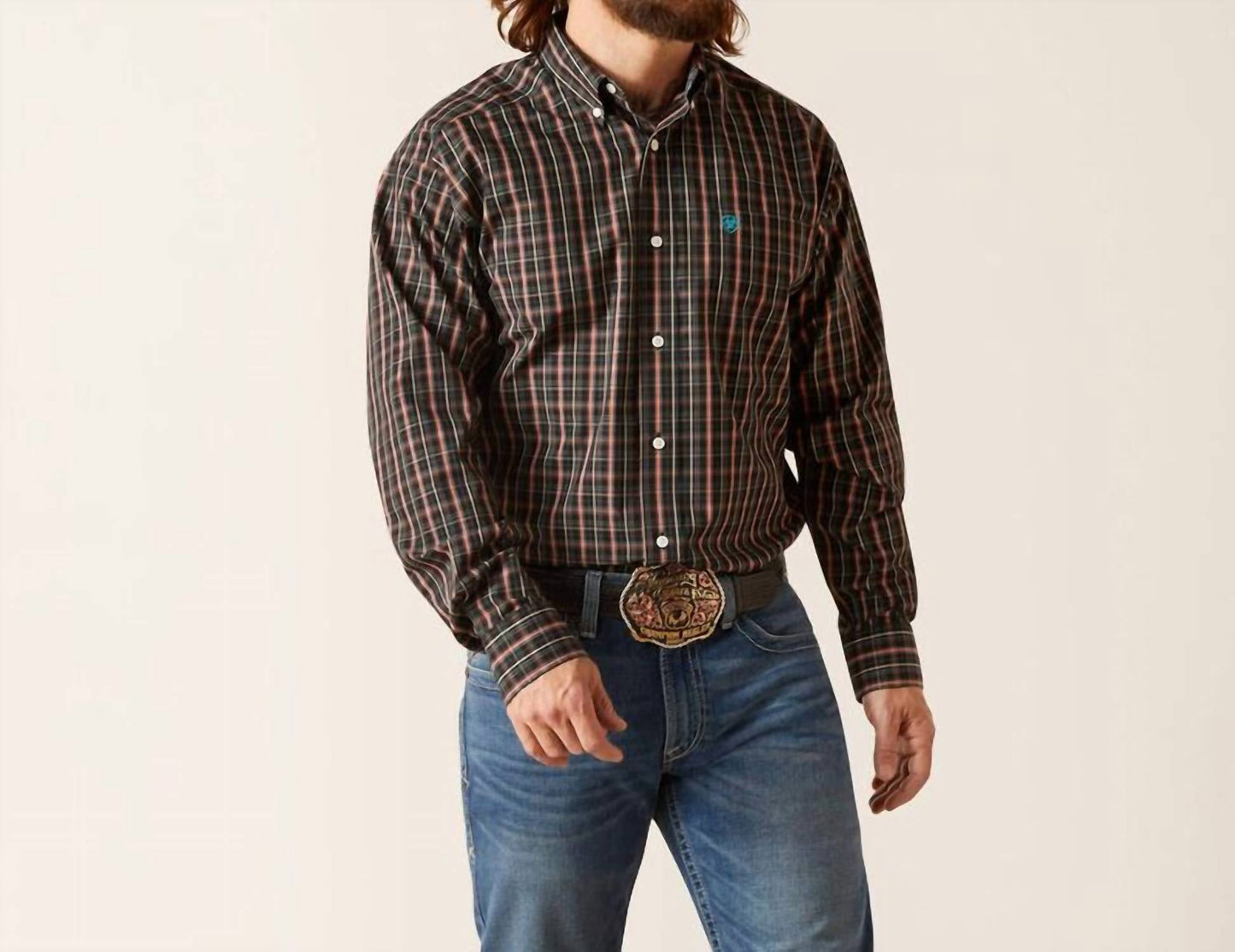 Ariat - Men's Wrinkle Free Gavin Classic Shirt Tall