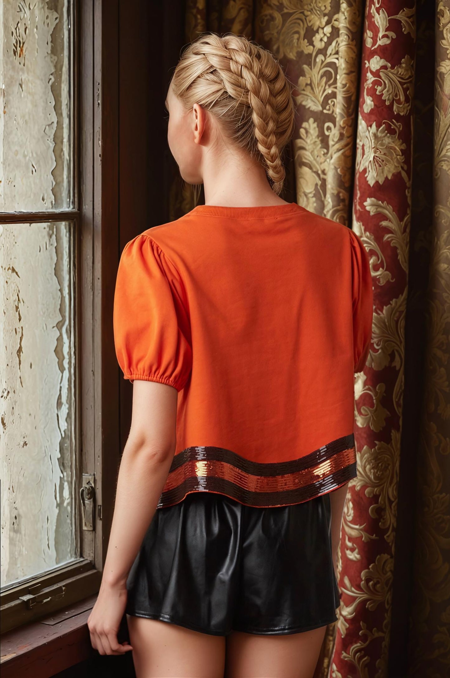 Peach Love - Witches Please Halloween Top