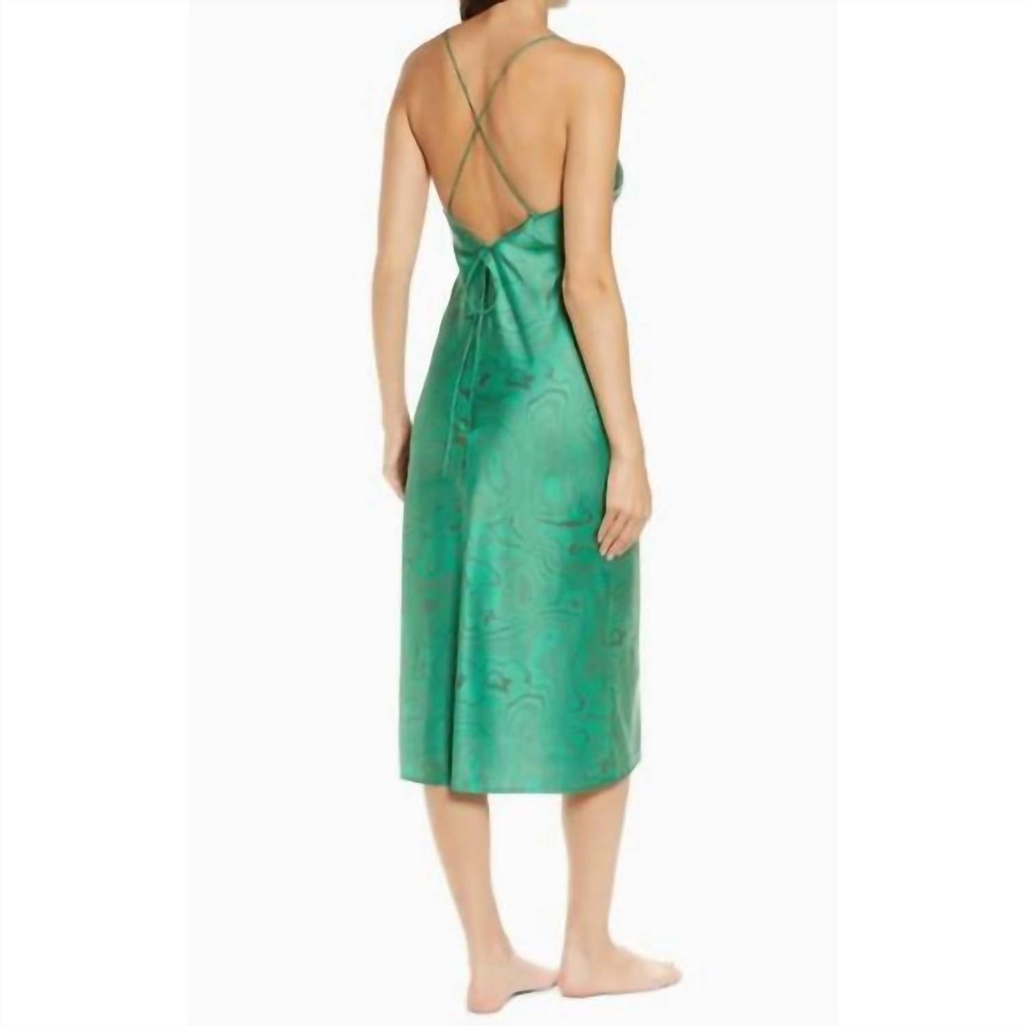 Kilo Brava - Satin Slip Dress