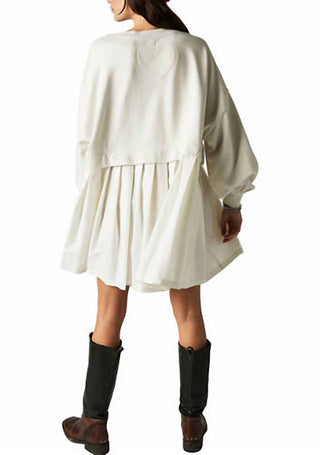 Free People - Eleanor Sweatshirt Mini Dress