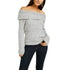 freshman-juniors-off-the-shoulder-fuzzy-sweater-gray-xs