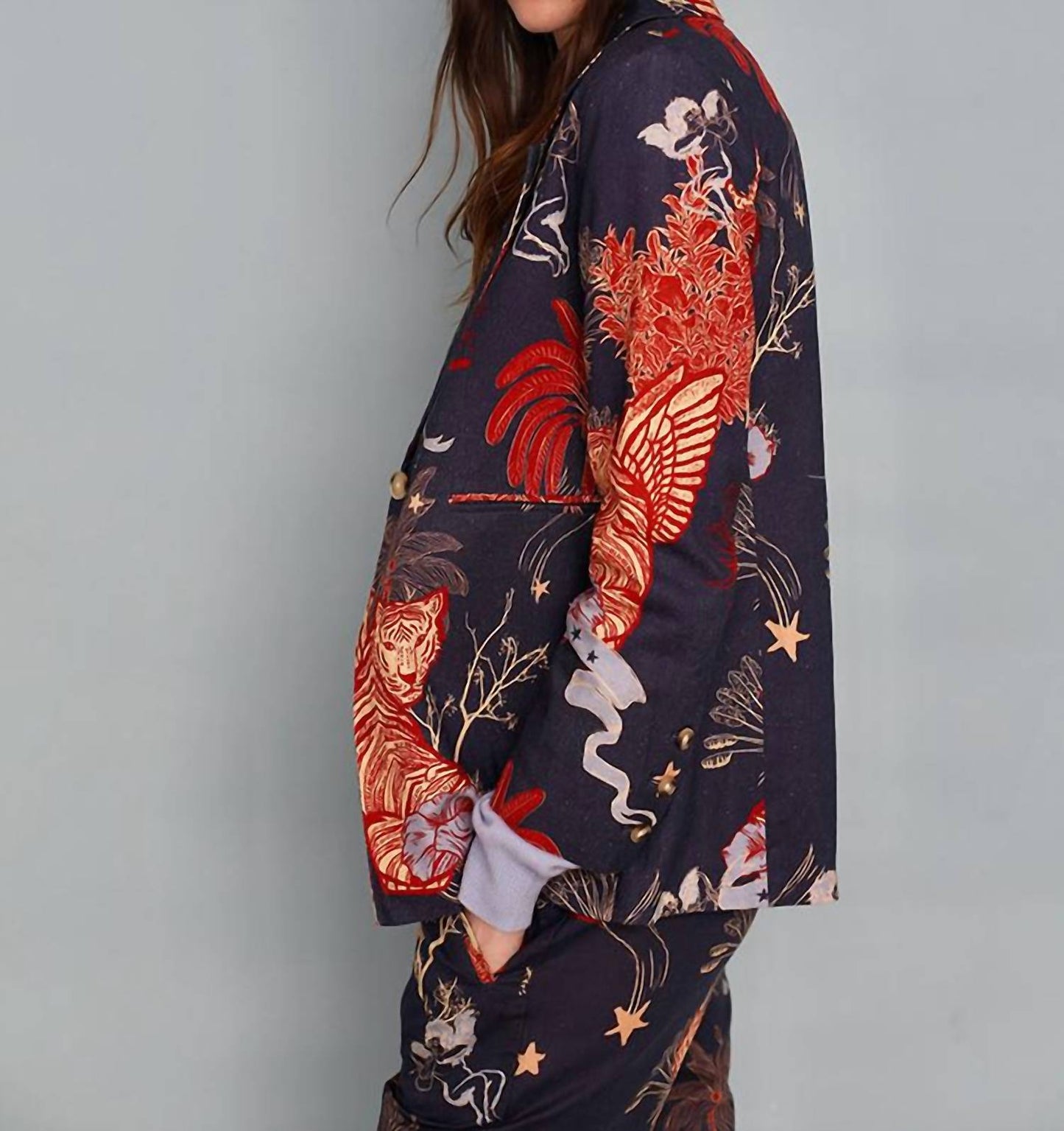 Las Sureñas - Toile De Jouy Blazer