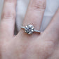 Allyanna Gifts - Women's 2.0ct 8.0mm Moissanite Engagement Ring