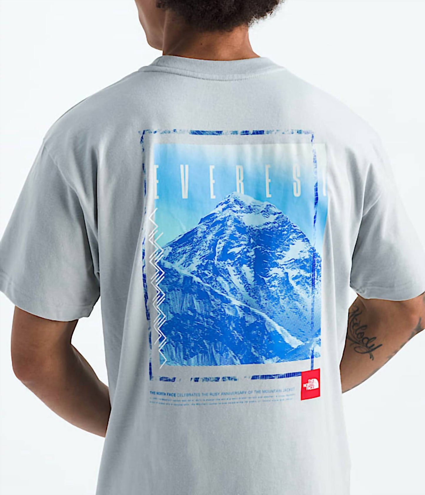 The North Face - Short-sleeve Tnf Red Box Everest Heavyweight Tee