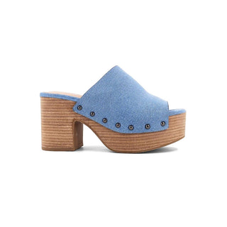 Shu Shop - Gina Studded Platform Block Heel Clogs