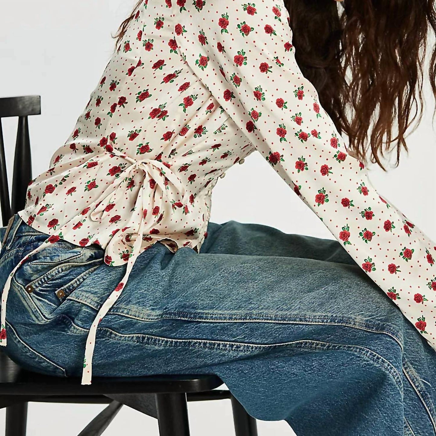 Free People - Field Of Roses Blouse