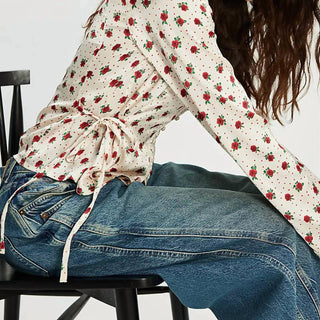 Free People - Field Of Roses Blouse