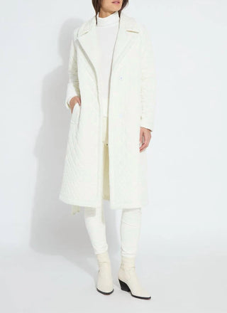 Lysse - Starla Quilted Velvet Trench Coat