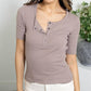 Bobi - Fitted Henley Top