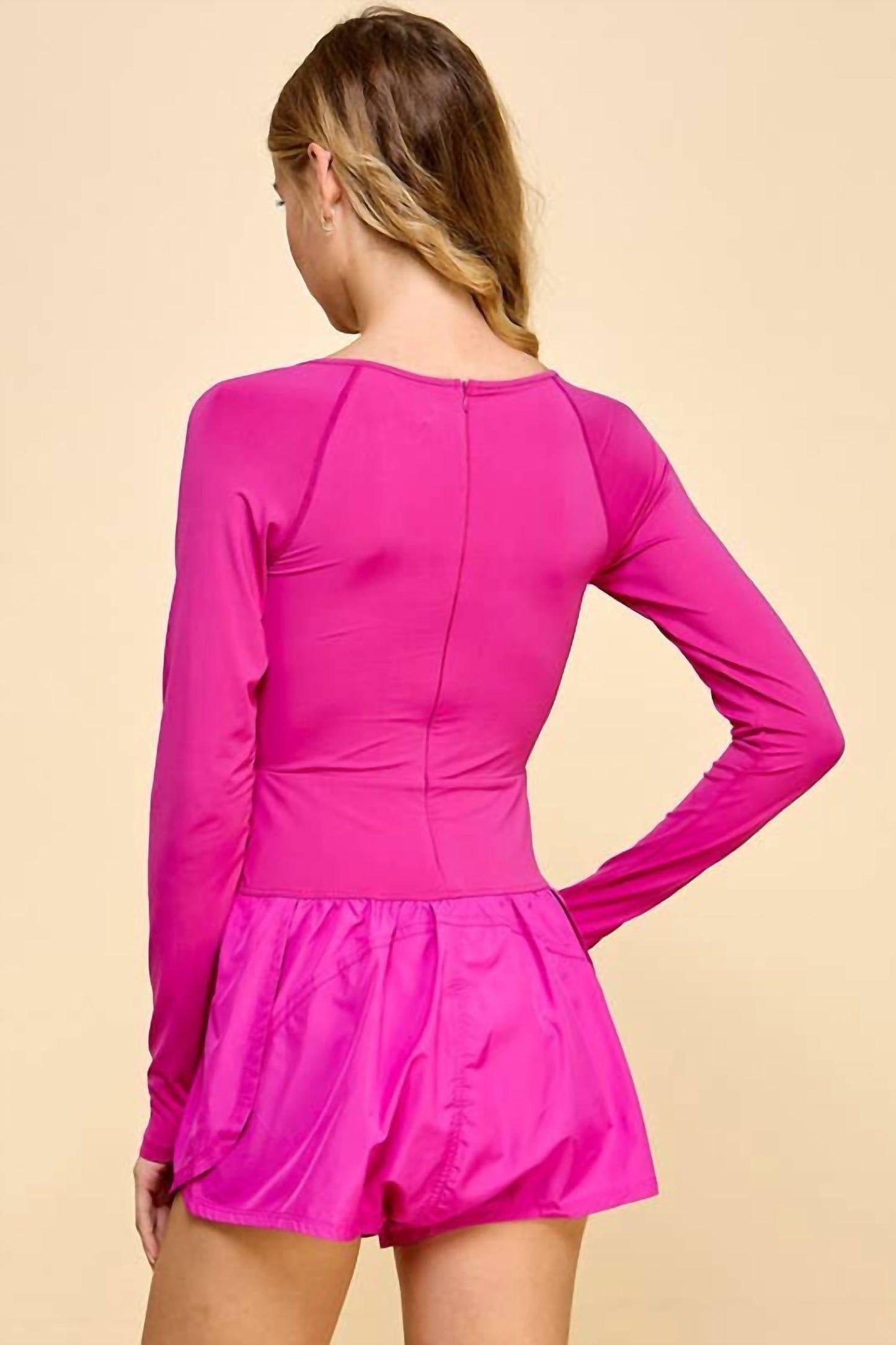 Tcec - Race You to It Long Sleeve Active Romper