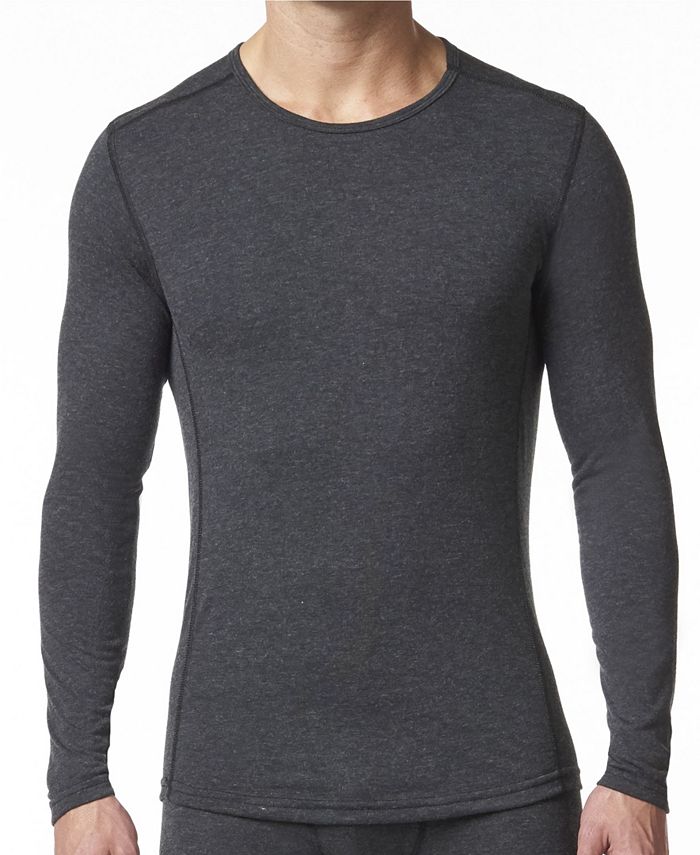 Stanfield's Men's Merino Wool Blend Long Sleeve Thermal Shirt Gray Size X-Large