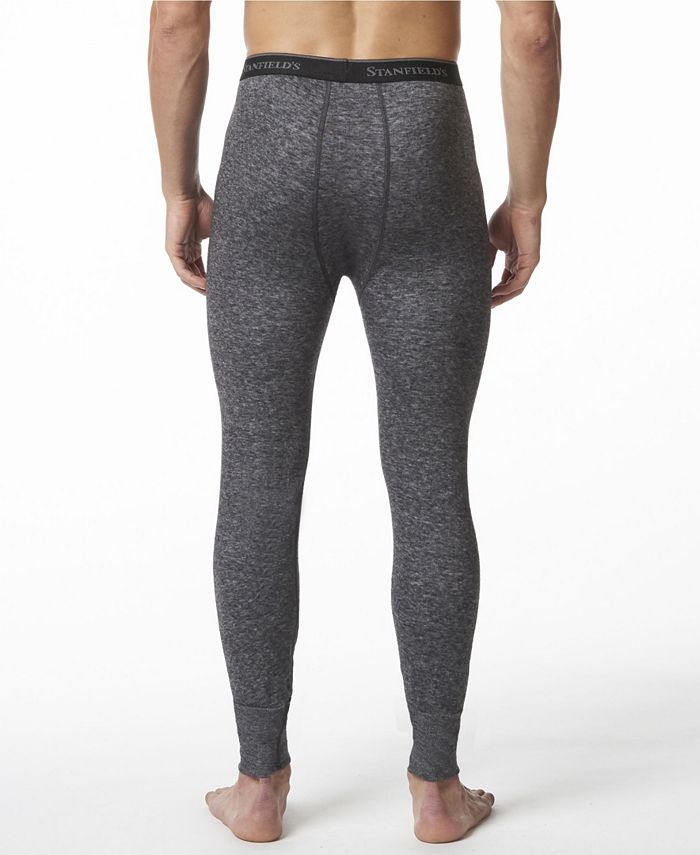 Stanfield's Men's 2 Layer Merino Wool Blend Thermal Gray Size X-Large