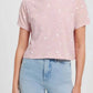 Goldie - Galaxy Drop Shoulder Crop Tee