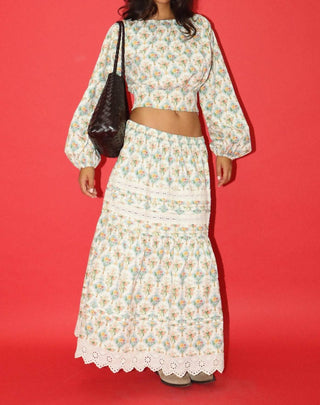 Bailey Rose - Long Sleeve Crop Top