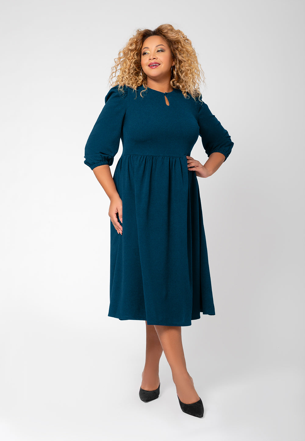 Leota Women's Iman Dress Blue