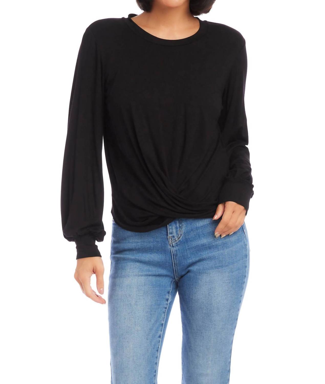 Karen Kane - Drape Front Top