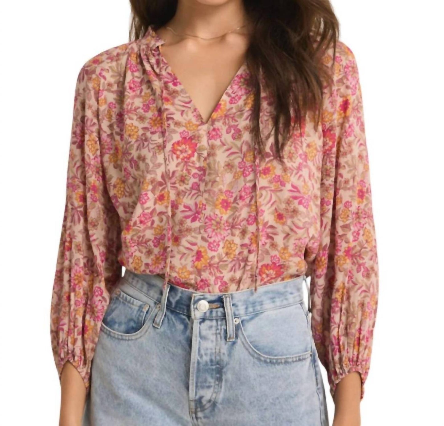 Z Supply - Carine Lima Floral Top
