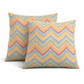 2 Pack Outdoor Throw Pillows, Waterproof & Fade-Resistant