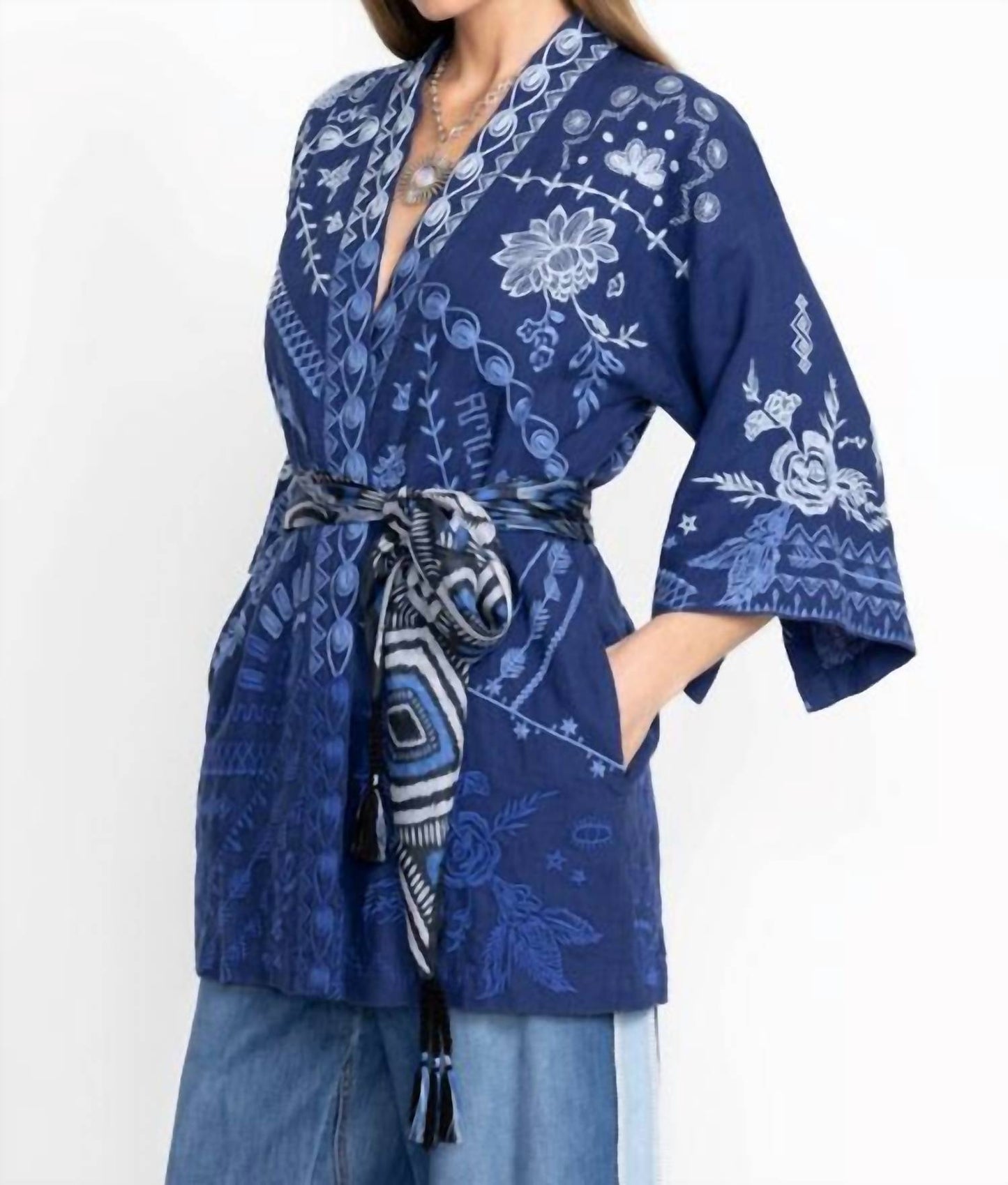 Johnny Was - LINEN KIMONO LAURA