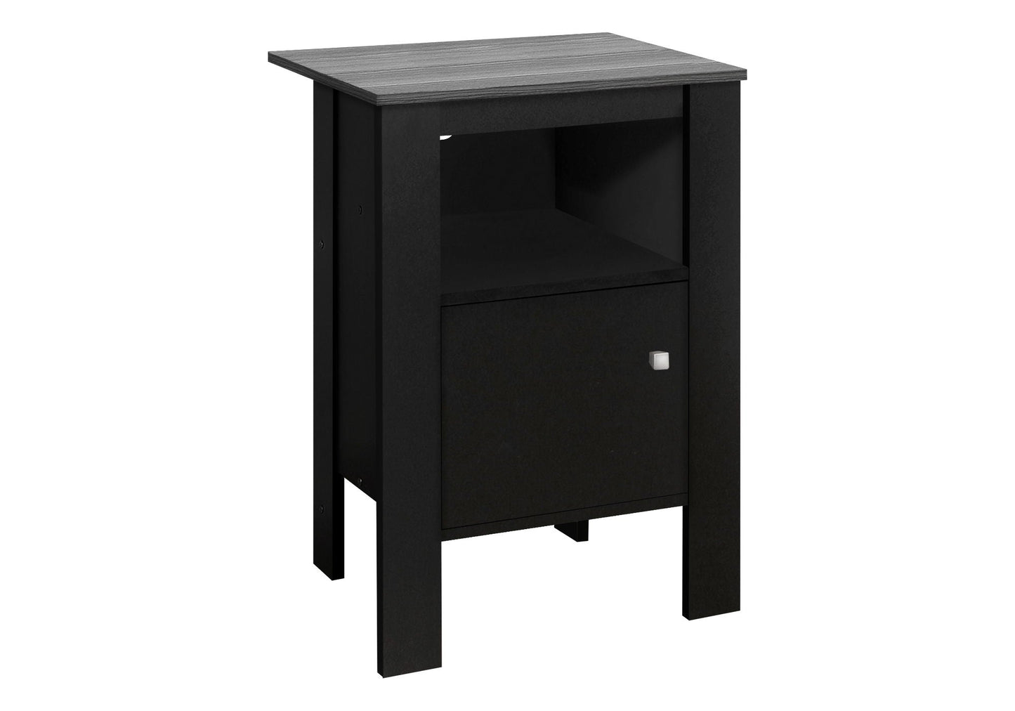 Accent Nightstands with Storage and Transitional Style