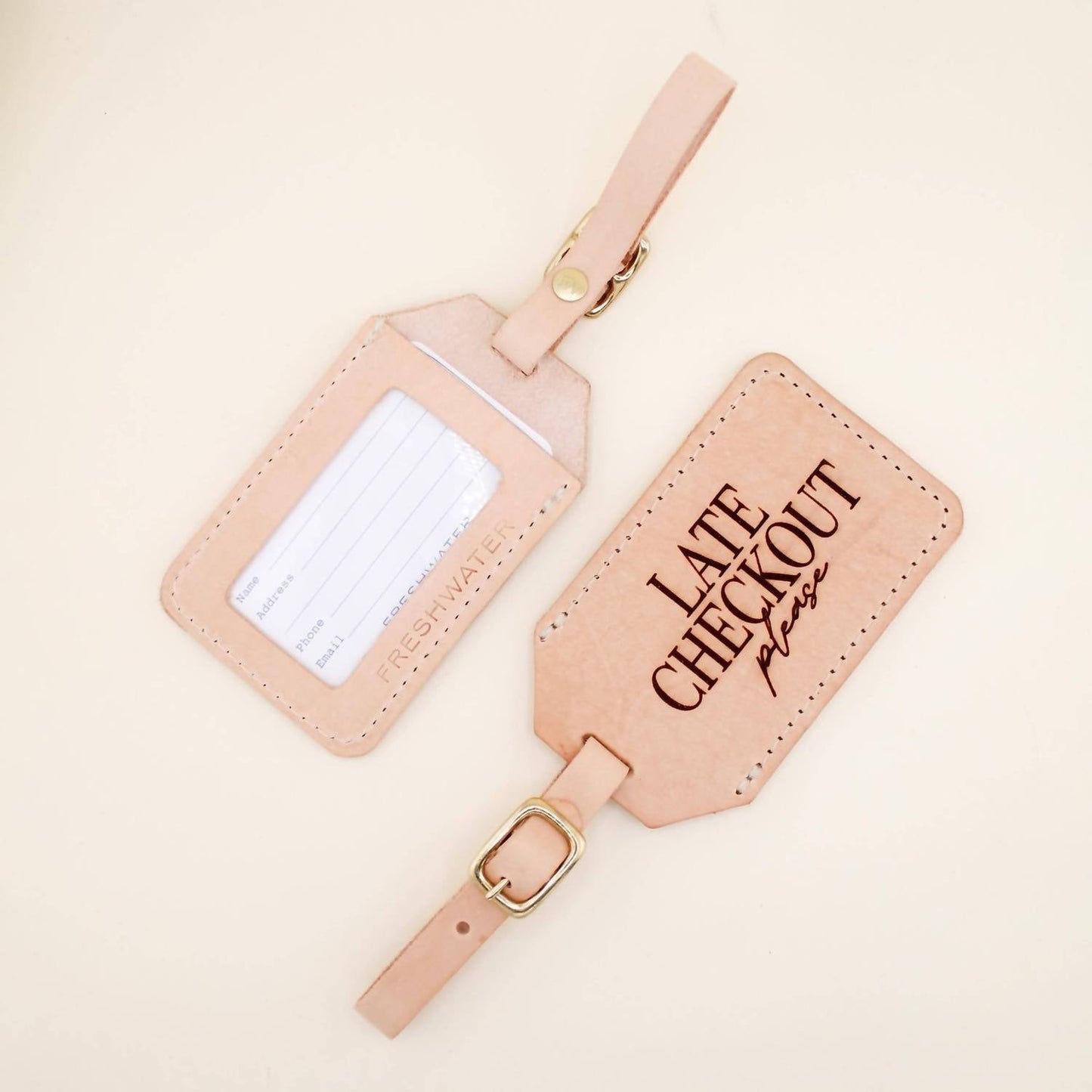 Freshwater Curated Goods - Late Checkout Luggage Tag