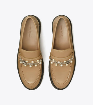 Tory Burch - Women's Footwear Classic Embellished Lug Loafer