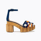 Tory Burch - Alma Platform Wooden Block Heels