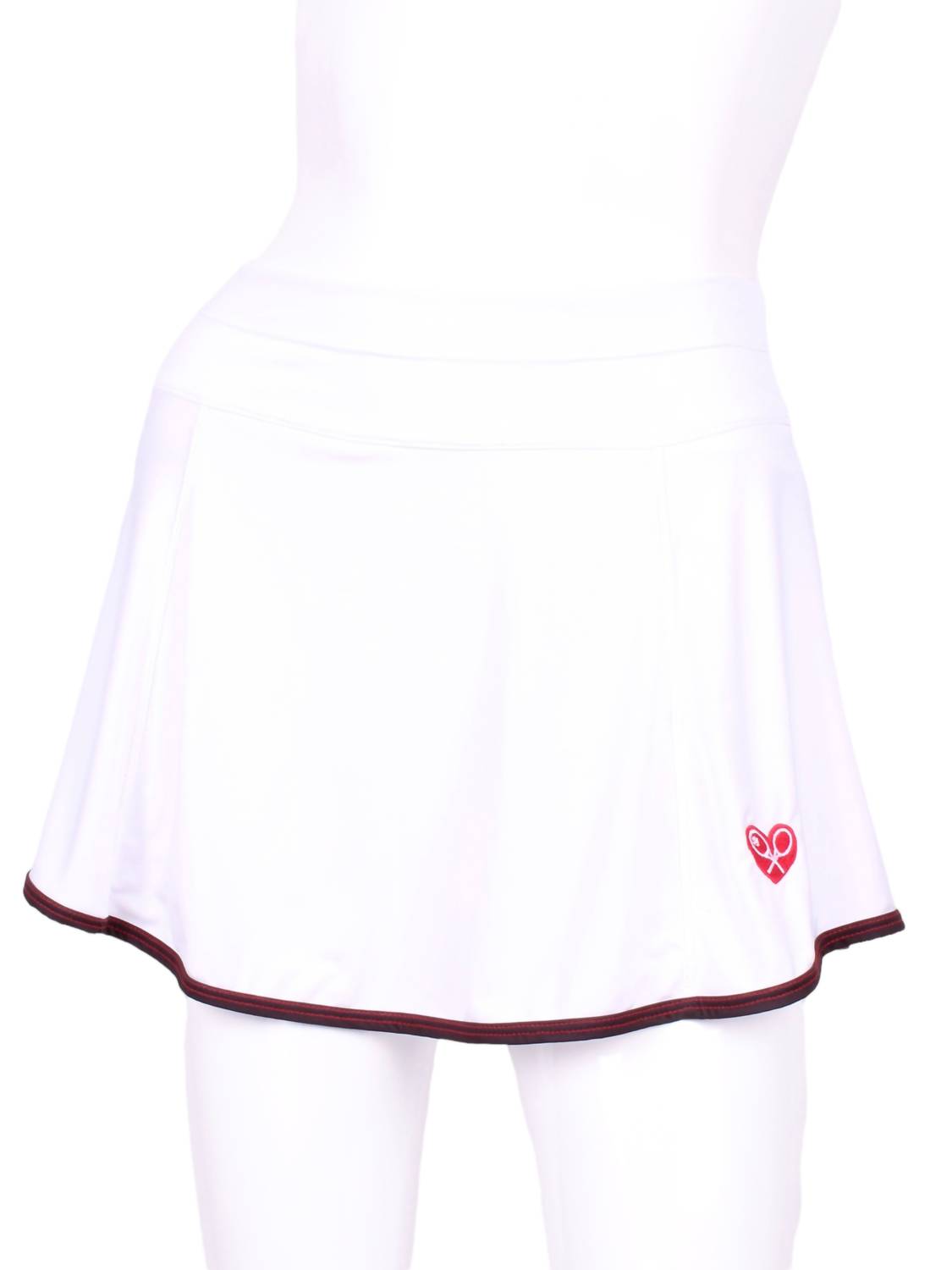 Love Love Tennis - Women's Gladiator Tennis Skirt With Black Binding