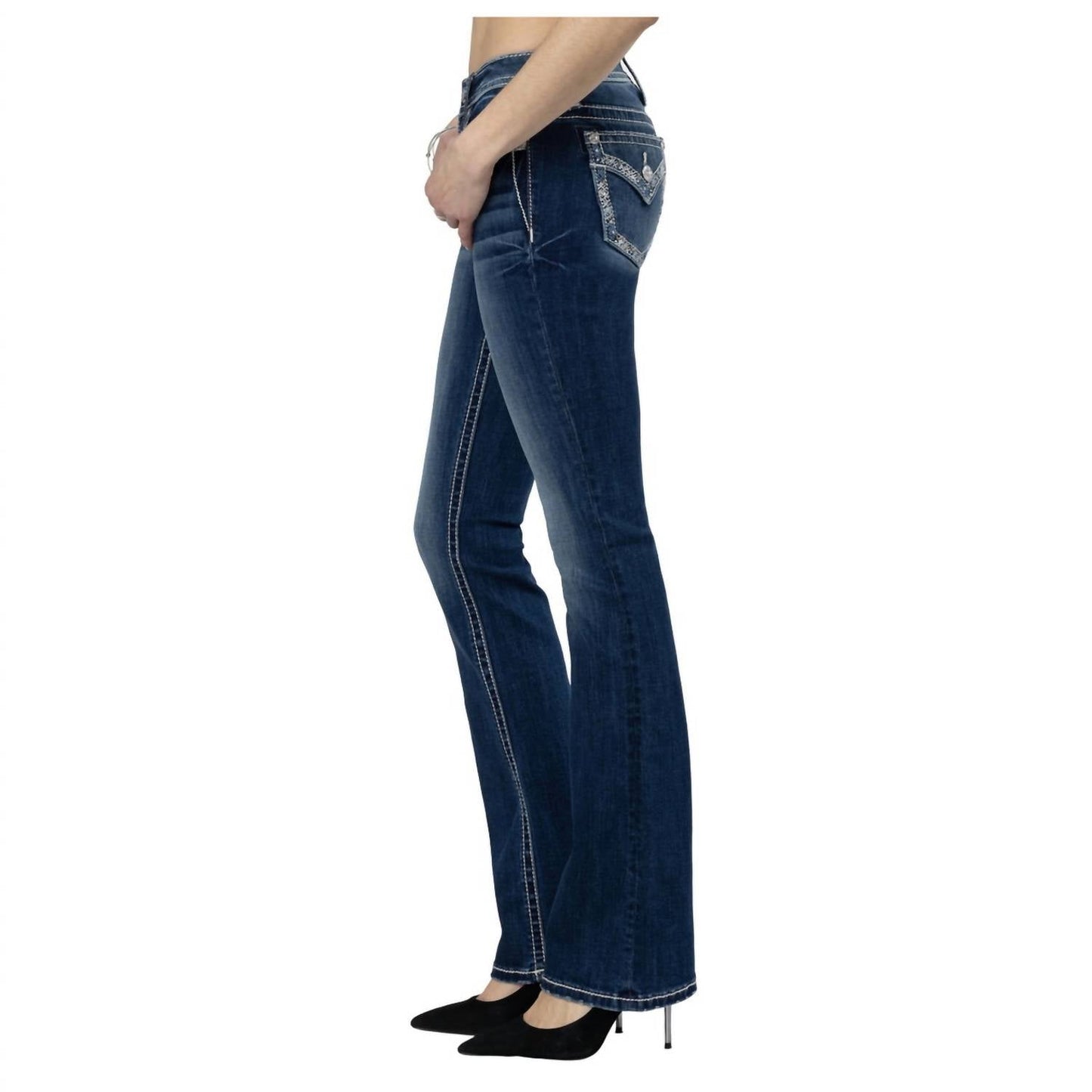 Miss Me - Mid-rise Boot Jean