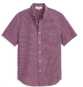 Alex Mill - Men's Short Sleeve Mill Madras Shirt