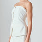 Endless Rose - Linen Jennifer Strapless Top