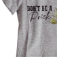 2Flyco - Kid's Don't Be A Prick Tee, Gray