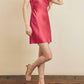 Dress Forum - Sleeveless Satin Mini Dress
