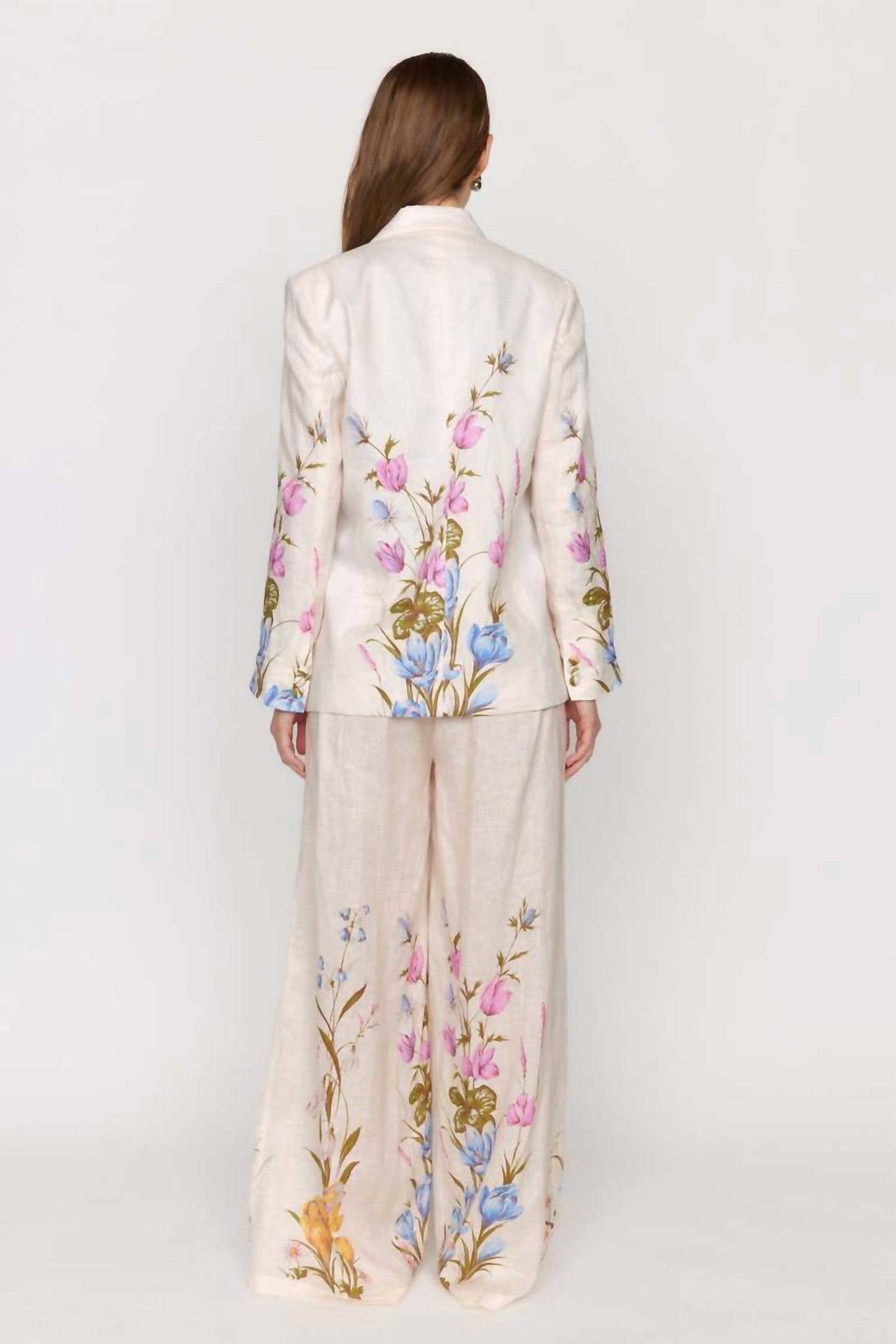 Christy Lynn - Emilia Floral Blazer with tie