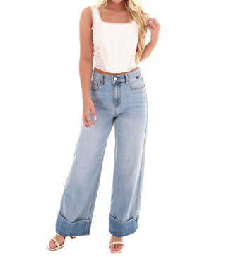 Blue B - By Your Side Corset Tank Top