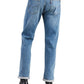 Levi'S - 501 Stretch Button Fly Original-fit Straight-leg The Ben Jean